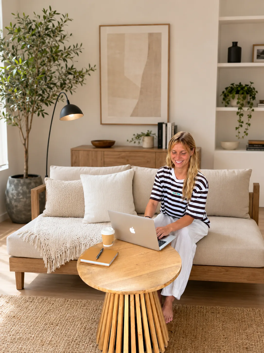 Virtual assistant van Busy Buster aan het werk